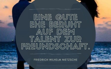 Ehe Sprüche - Eine gute Partnerschaft beruht auf wahre Freundschaft