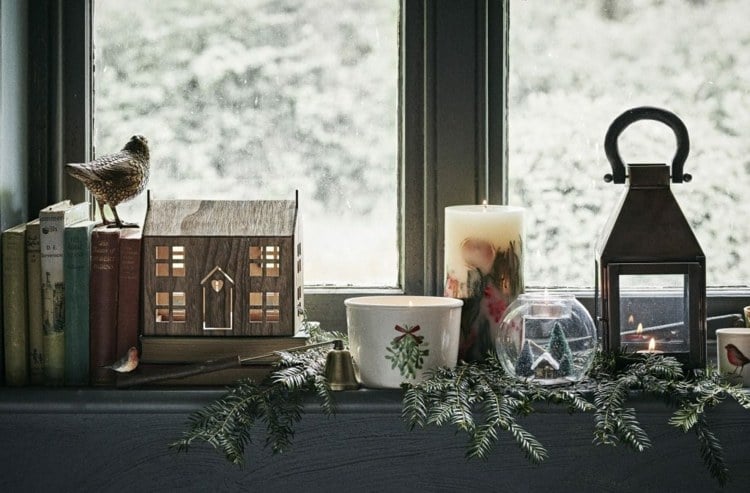 Fensterdeko im Januar - Ideen für eine winterliche Atmosphäre nach Weihnachten