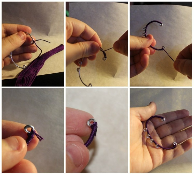 Ohrring zum klemmen selber machen DIY Anleitung Schmuck Trends Frauen