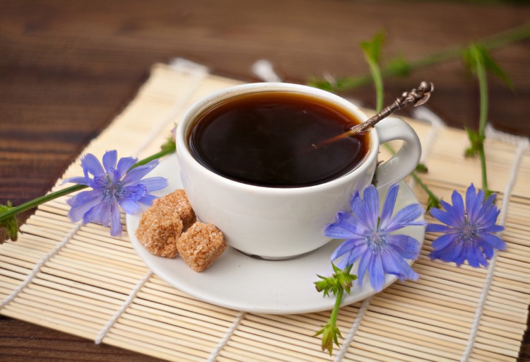 Vorteile der Zichorienwurzel Rezept für Zichorienkaffee als koffeinfreier Kaffeeersatz