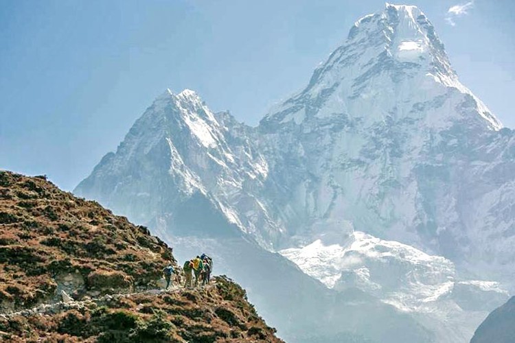 die Auswirkungen der Erderwärmung für Mount Everest