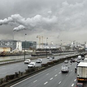 Luftverschmutzung in der Stadt