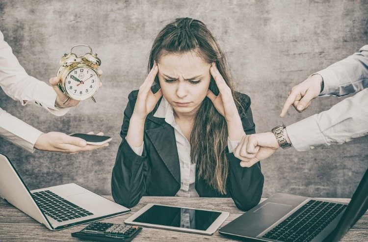 stress auf der arbeit zusammenhang burnout anzeichen