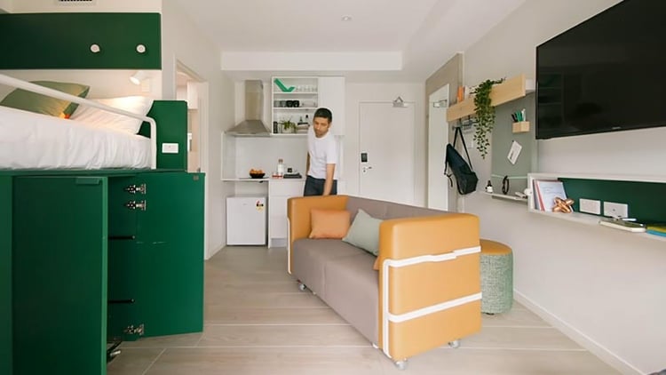 20 qm Wohnung einrichten mit Schlafzimmer und Wohnzimmer Tipps zur Einrichtung