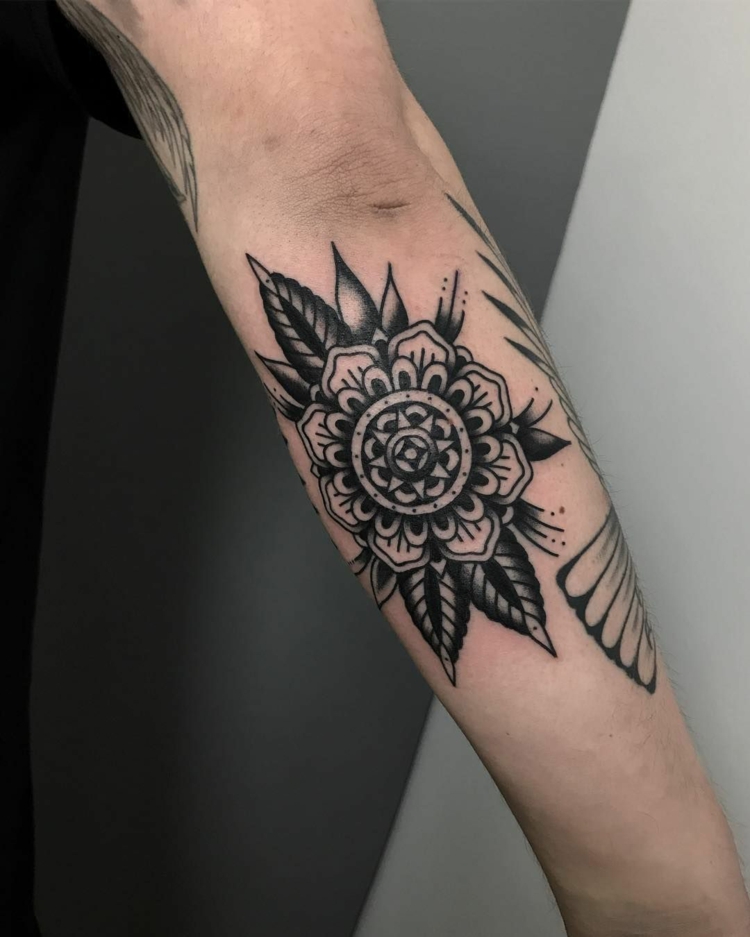 Lucas Wagner Tattookünstler beste Tätowierer in Deutschland Unterarm Tattoo