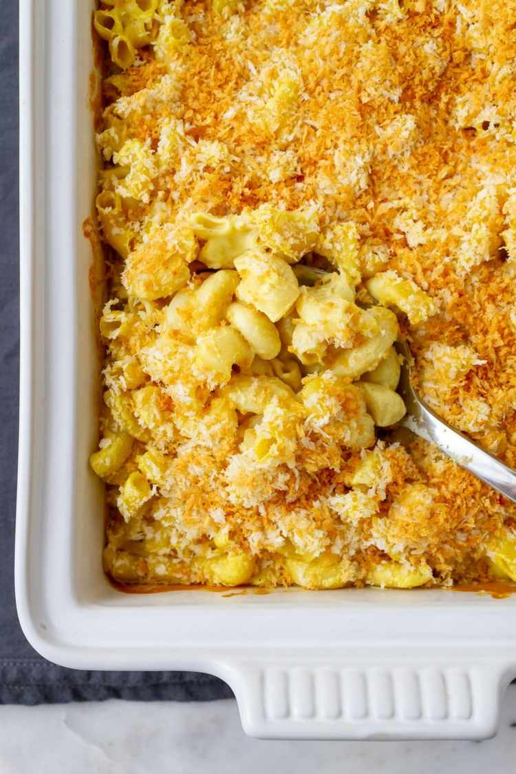 Mac and Cheese Rezept vegan gesunde und schnelle Rezeptideen Abendessen