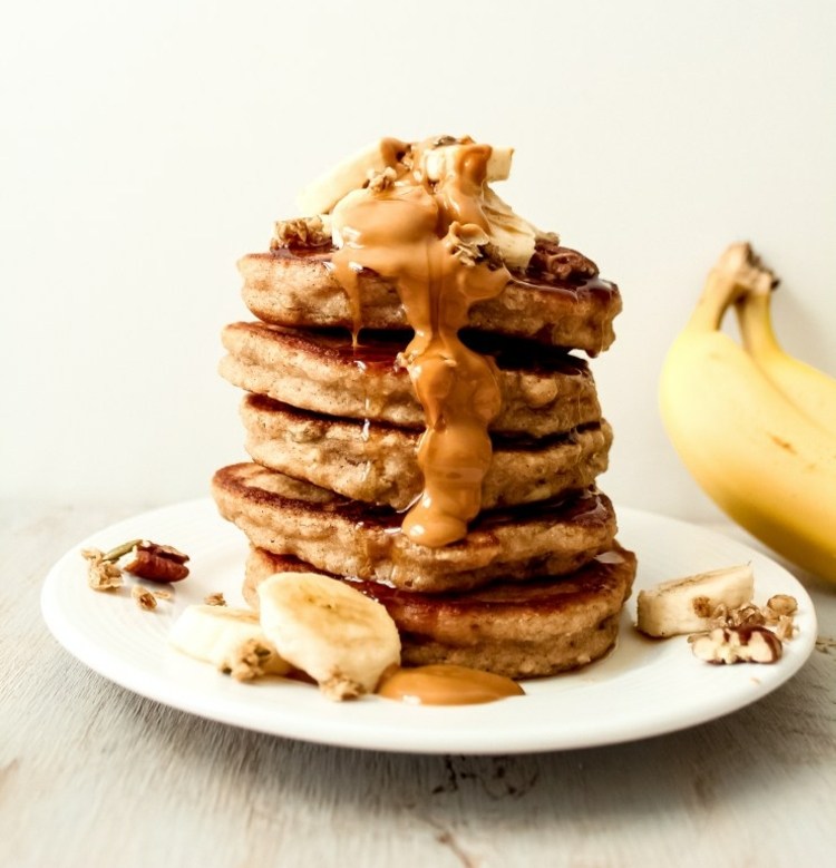 Pancake recipe vegan herbal diet healthy breakfast ideas