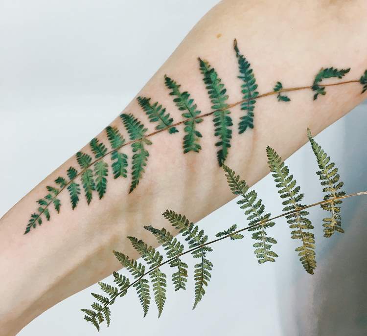 Rit Kit Tattookünstler Unterarm Tattoo für Frauen