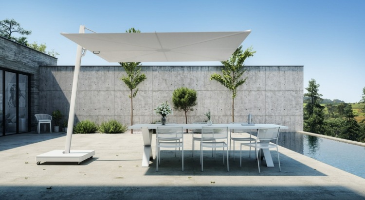 Spectra UX Architecture mit schlichtem Design für moderne Terrassen