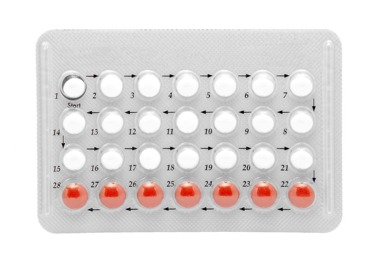 drug packaging blister birth control pills