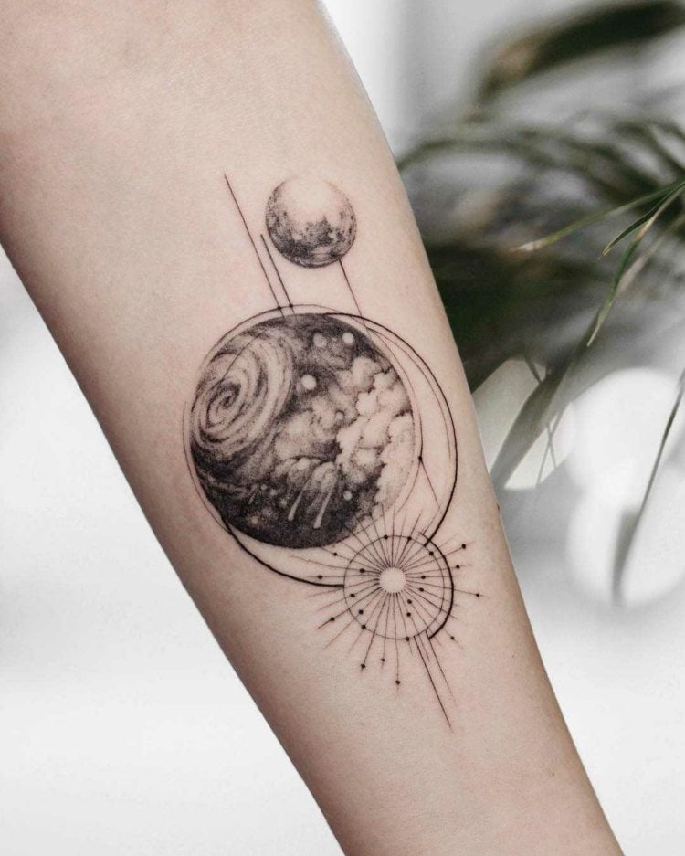 kleine Tattoos mit Bedeutung Frau Unterarm-Tattoo Ideen