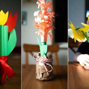 DIY Frühlingsblumen für Kinder und Erwachsene - Tulpen, Hyazinthe und Narzissen