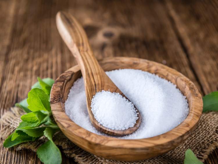 Erythrit Kalorien gesunde Zuckeralternativen Zuckerfrei backen