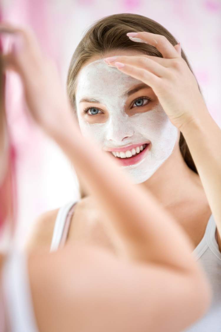 Gesichtsmaske selber machen Moringa Wirkung Hautpflege Tipps Hausmittel