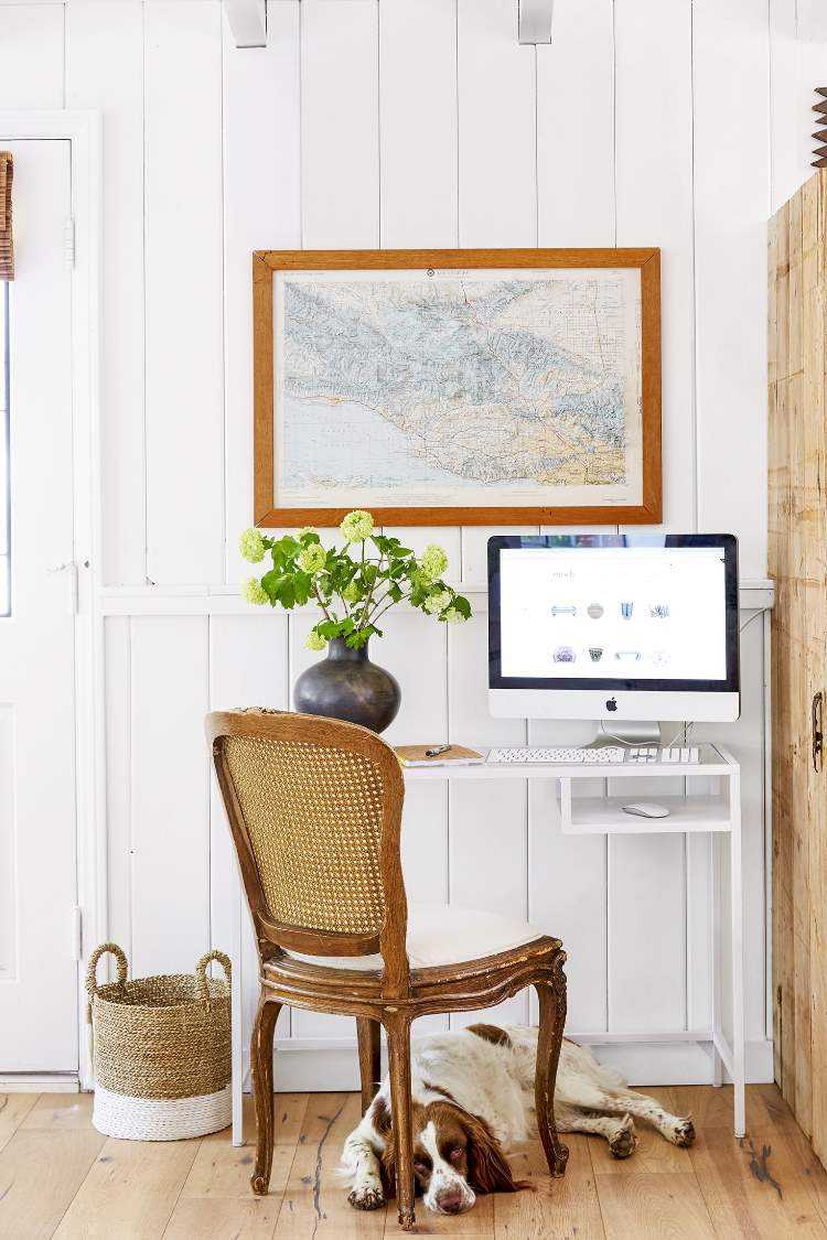 Home Office einrichten skandinavischer Wohnstil Ideen