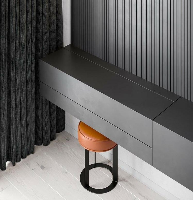 Sideboard für Schlafzimmer in minimalistischem Stil
