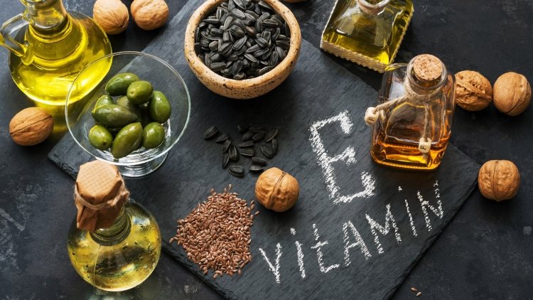 Vitaim E Gehalt in Lebensmitteln und gesunden Fetten