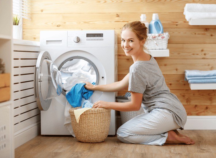 Wäsche bei 60 Grad waschen und desinfizieren