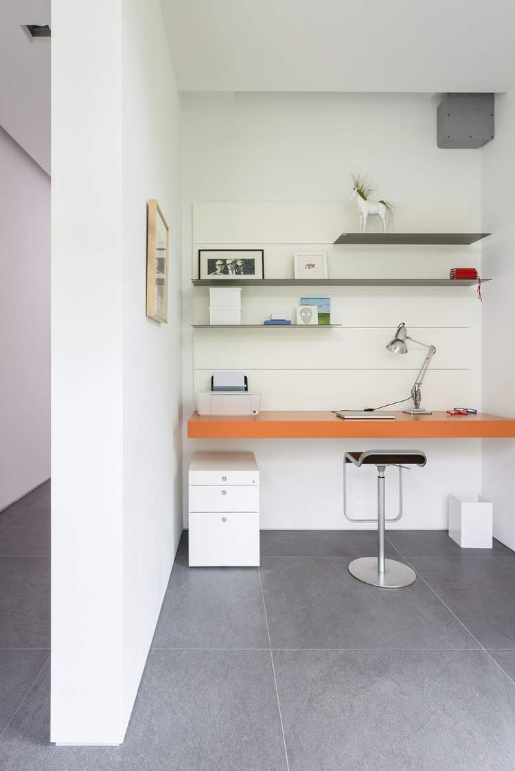 kleine Wohnung modern einrichten Home Office dekorieren