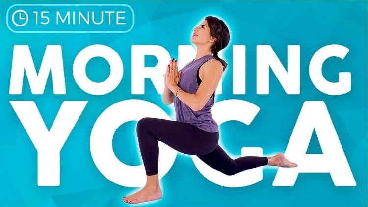 15 Minuten Yoga Routine am Morgen machen