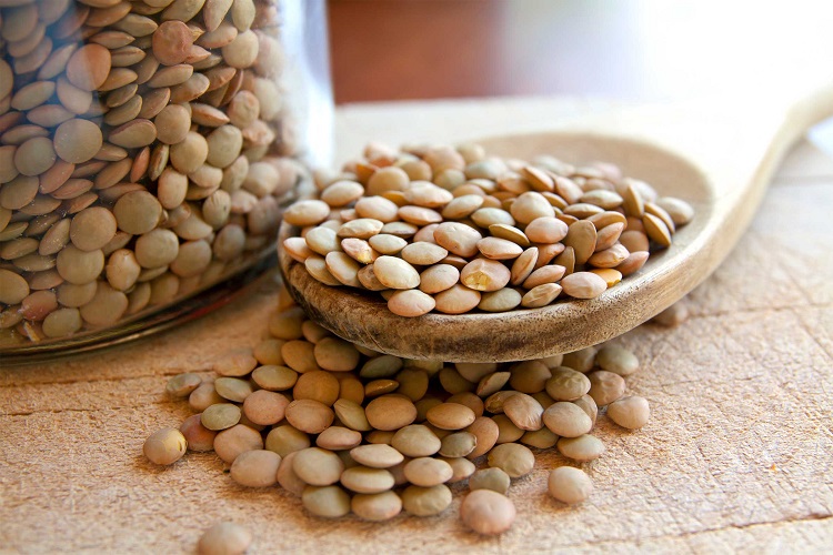 Eisen Vegan Linsen pflanzliche Ernährung gesund