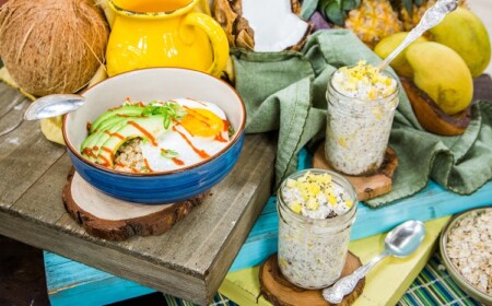 Herzhaftes Porridge vegan gesunde Frühstücksrezepte zum Abnehmen