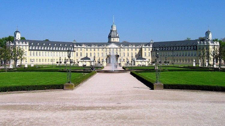 Karlsruhe Castle Vacation in Germany's most beautiful cities