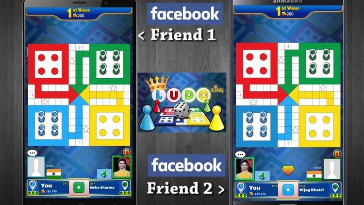 Mensch-ärgere-dich-nicht-Spiel für 4 Spieler über Facebook Messenger