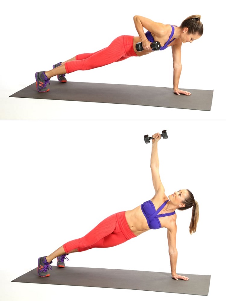 Oberkörper Übungen für Zuhause Plank Challenge 30 Tage