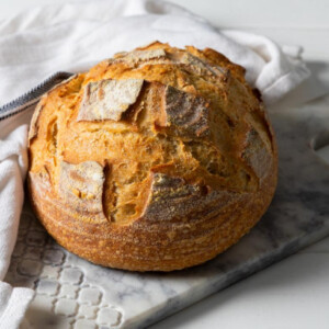 Sauerteig Brot ist gesund und ballaststoffreich