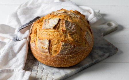 Sauerteig Brot ist gesund und ballaststoffreich