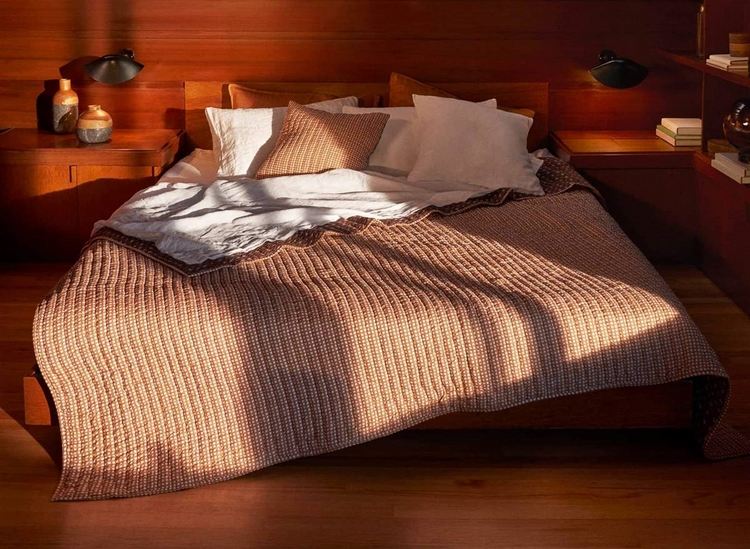Schlafzimmer Quilt Kissenbezüge von Zara Home