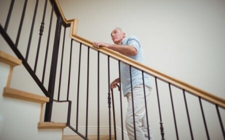 Treppen können im Alter zu einem unüberwindbaren Hindernis werden