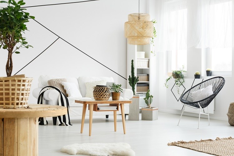 Wohntrends 2020 Skandinavisches Wohnzimmer Wohn Deko Trends