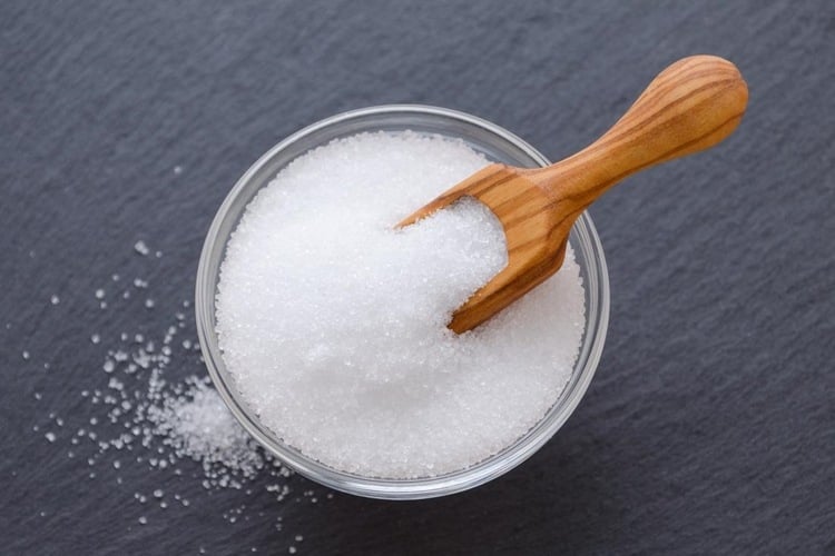 Xylitol Zuckerersatz zählt zur Familie der Zuckeralkohole