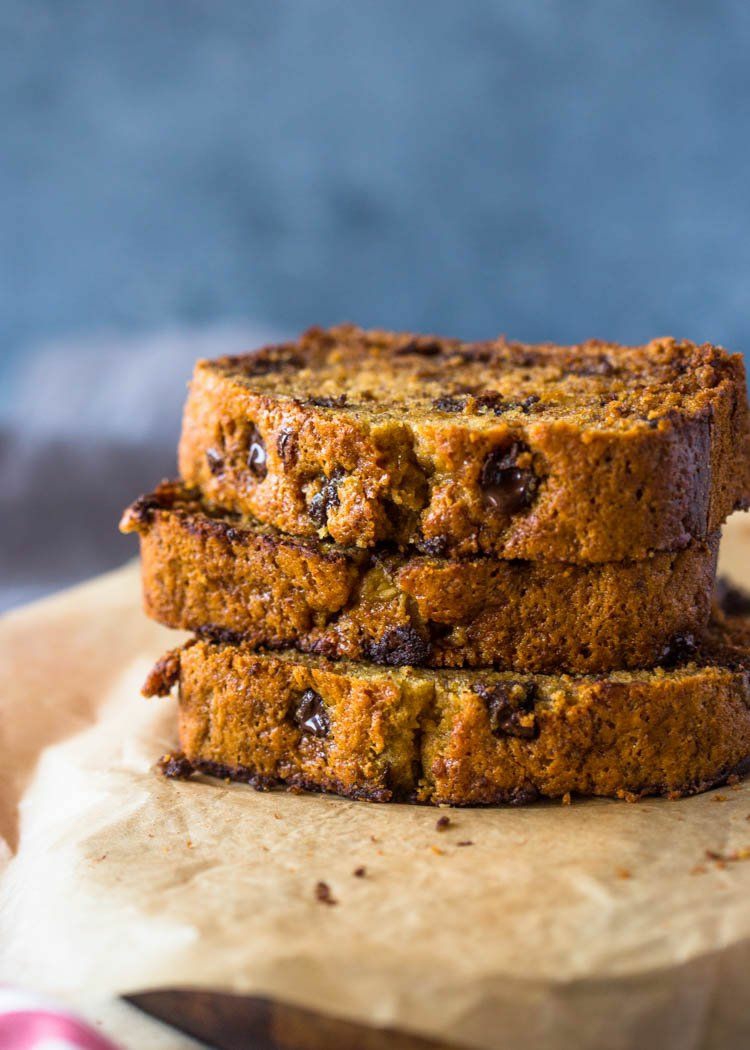 Bananenbrot gesund kalorienarme Frühstücksrezepte zuckerfrei Backen