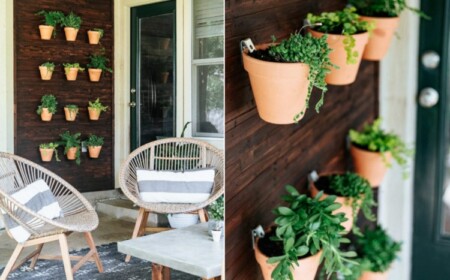 Blumenwand für Balkon selber bauen - Anleitung mit Holzleisten