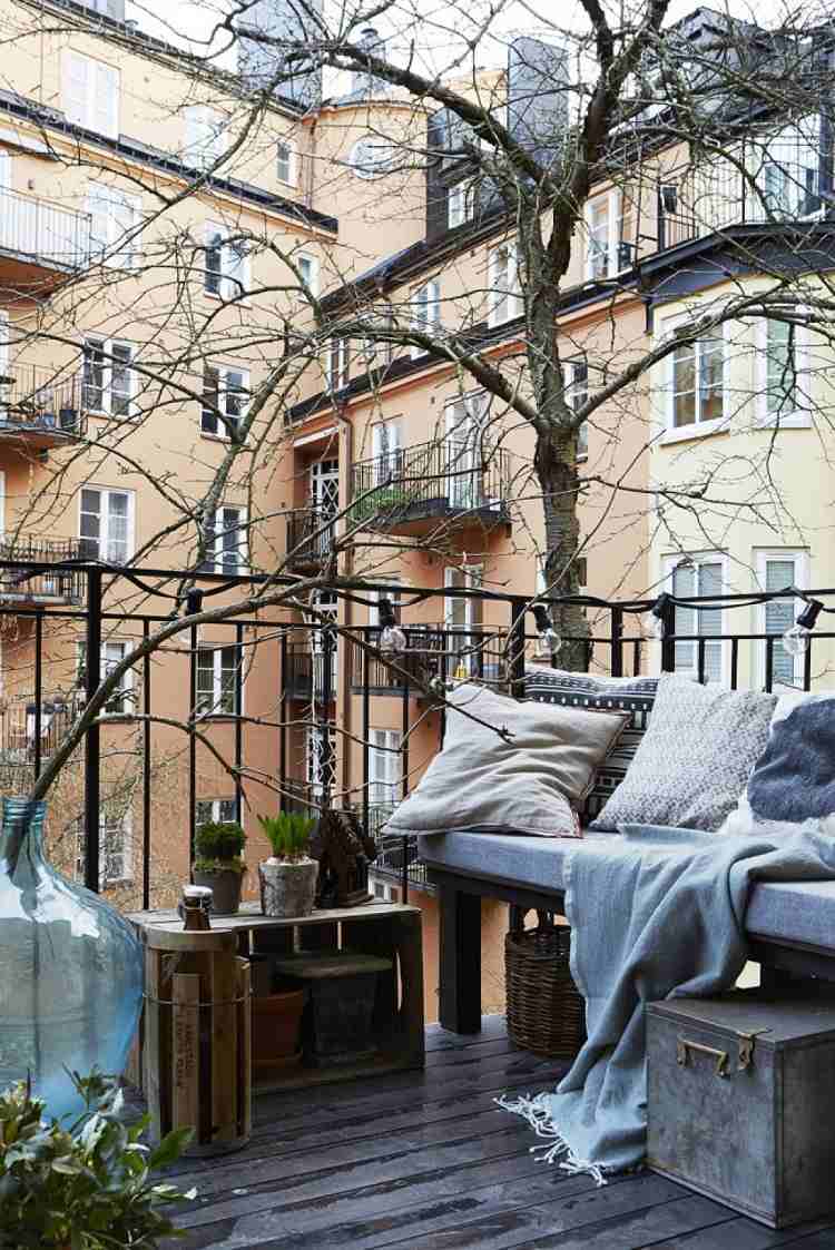 Inspiraation Balkon Outdoor Möbel Trends Außenbereich gestalten Tipps
