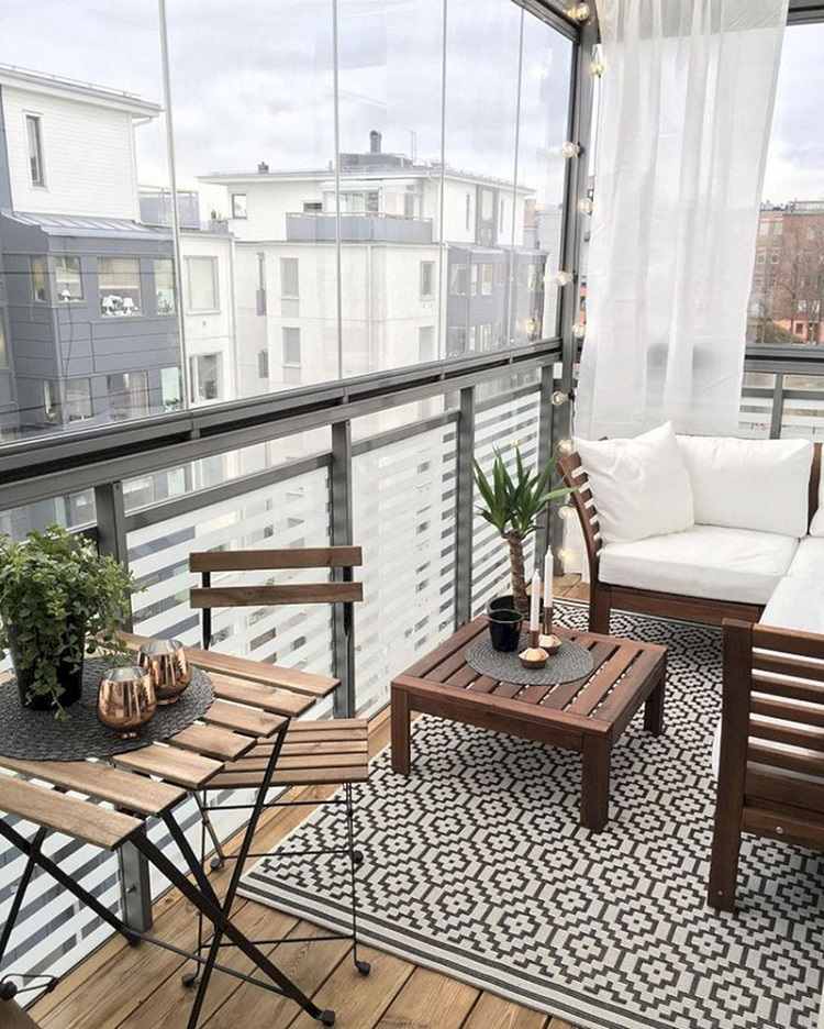 Inspiration Balkon modern gestalten Wohntrends Outdoor Möbel Trend