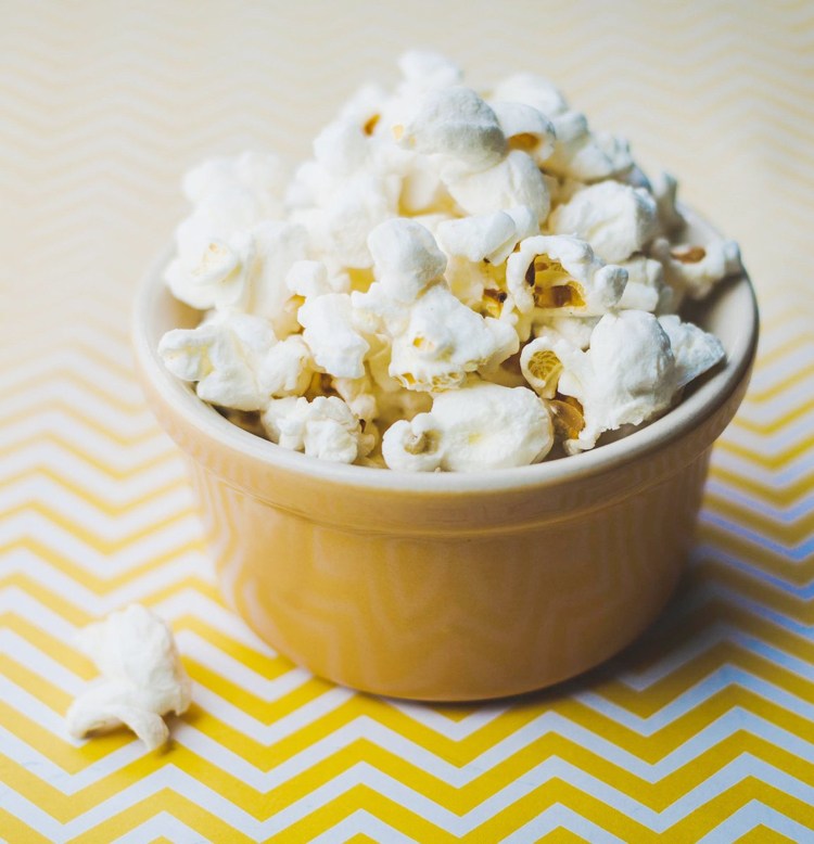 Low Carb Snack für Diabetiker Popcorn