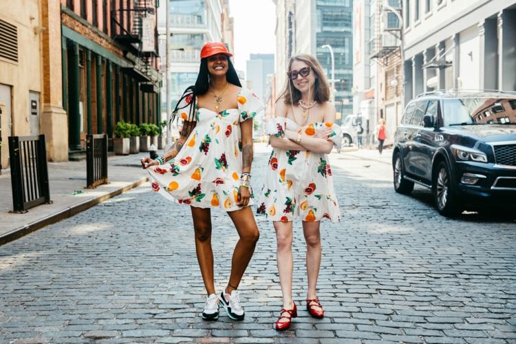 Sommerkleider Trends 2020 Babydoll Kleider kombinieren