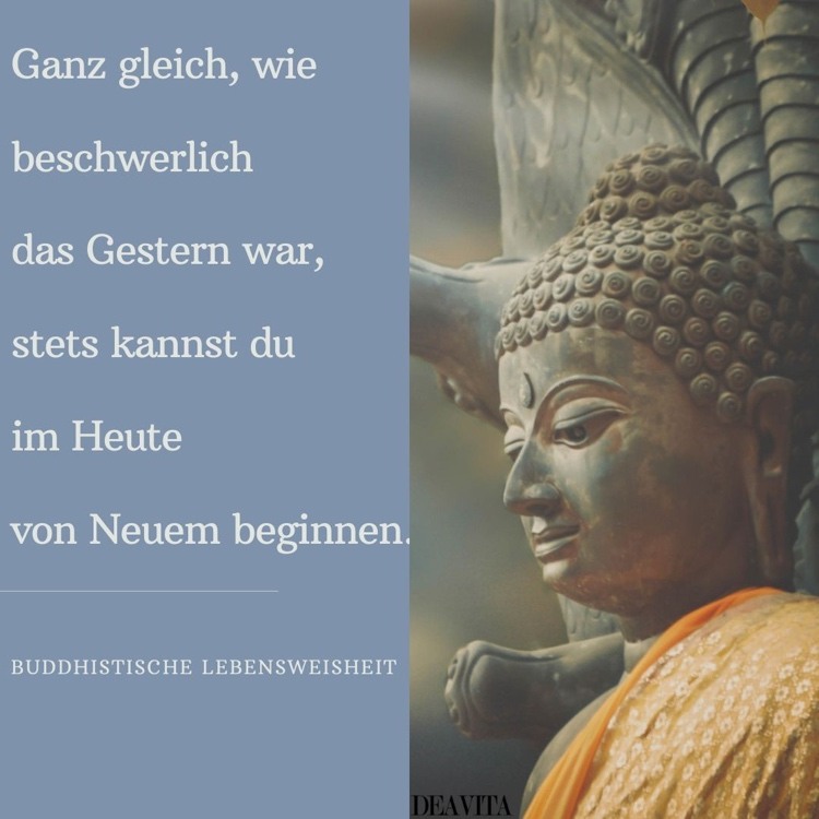 Buddhistische Zitate Neuanfang und Hoffnung geben