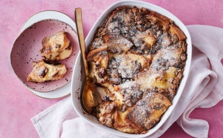 Cookie Dough Bread Rezept Brot-Pudding selber machen einfache Backrezepte