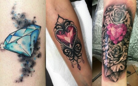 Diamant Tattoo Unterarm Rose Tattoomotiv Bedeutung Tattootrends