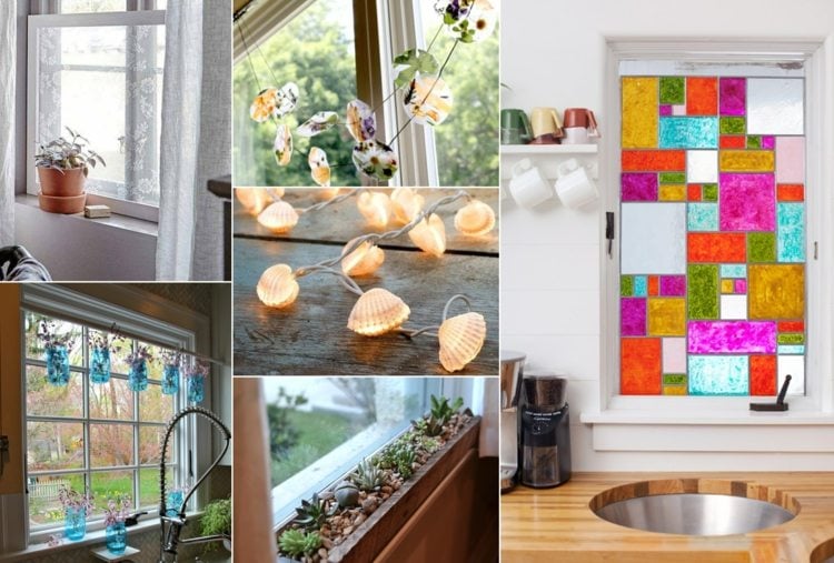 Fensterdeko für Sommer - Einfache Ideen für Kinder und Erwachsene
