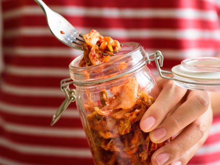 Kimchi Rezept natürliche Probiotische Lebensmittel gesunde Ernährung Tipps