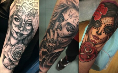 La Catrina Tattoo Design Rose Tattoomotiv Bedeutung Tattootrends