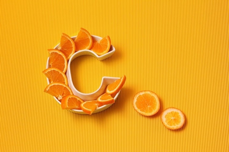 Maca Pulver reich an Vitamin C gesunde Ernährung mit Superfood