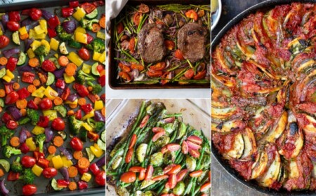 Ofengemüse Rezept Ideen mit und ohne Fleisch und Fisch