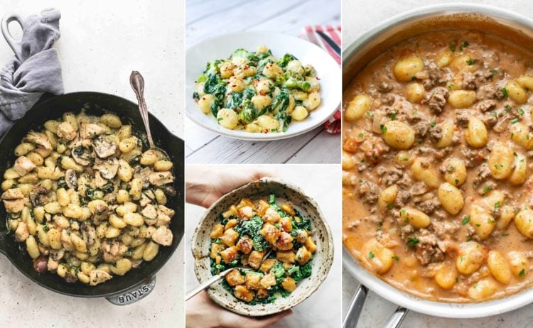 Rezepte mit Gnocchi - Ideen mit und ohne Fleisch und Gemüse